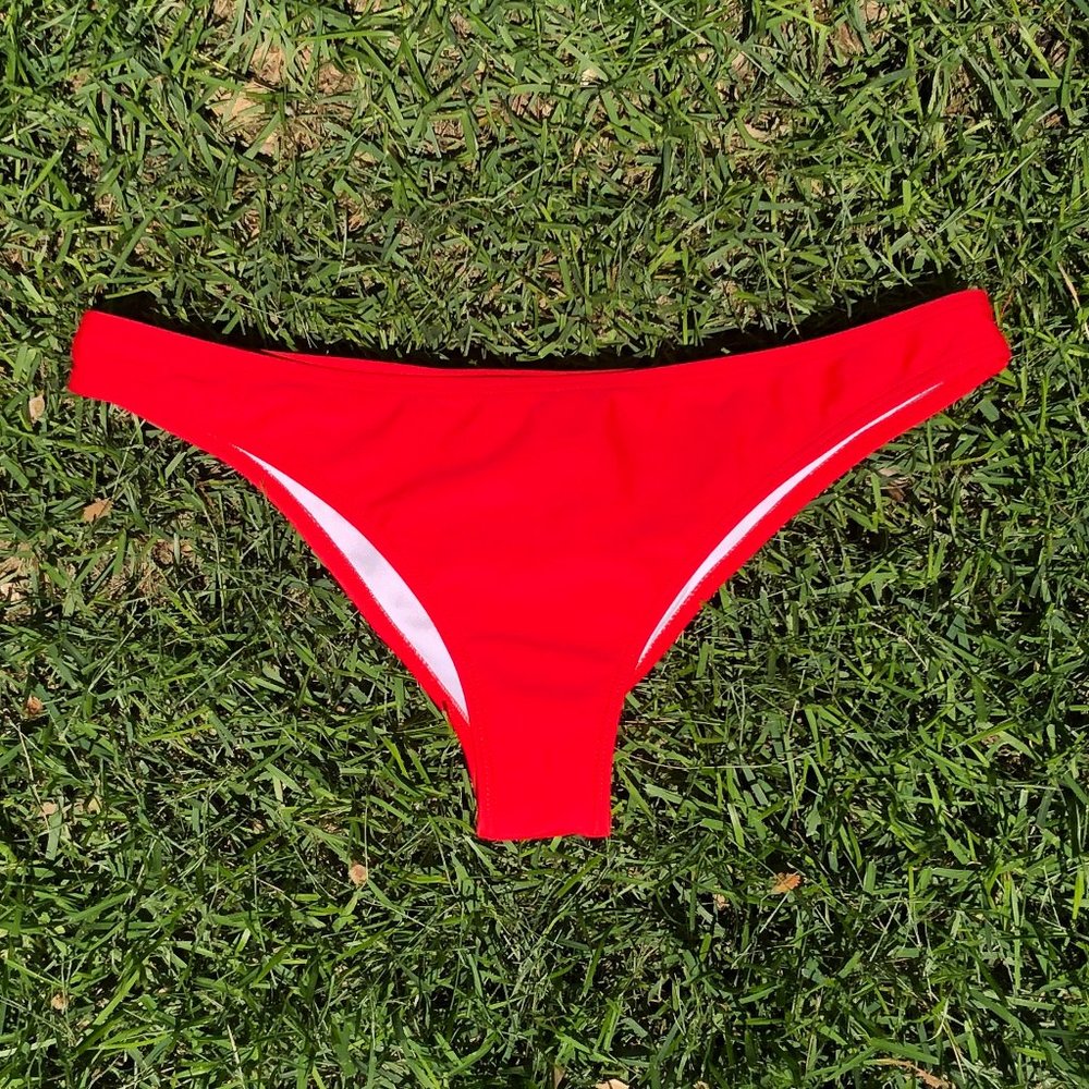 Hallela Red Swim Bottoms